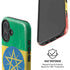 Ethiopia Flag Distressed iPhone 16 Plus Magsafe Impact Case